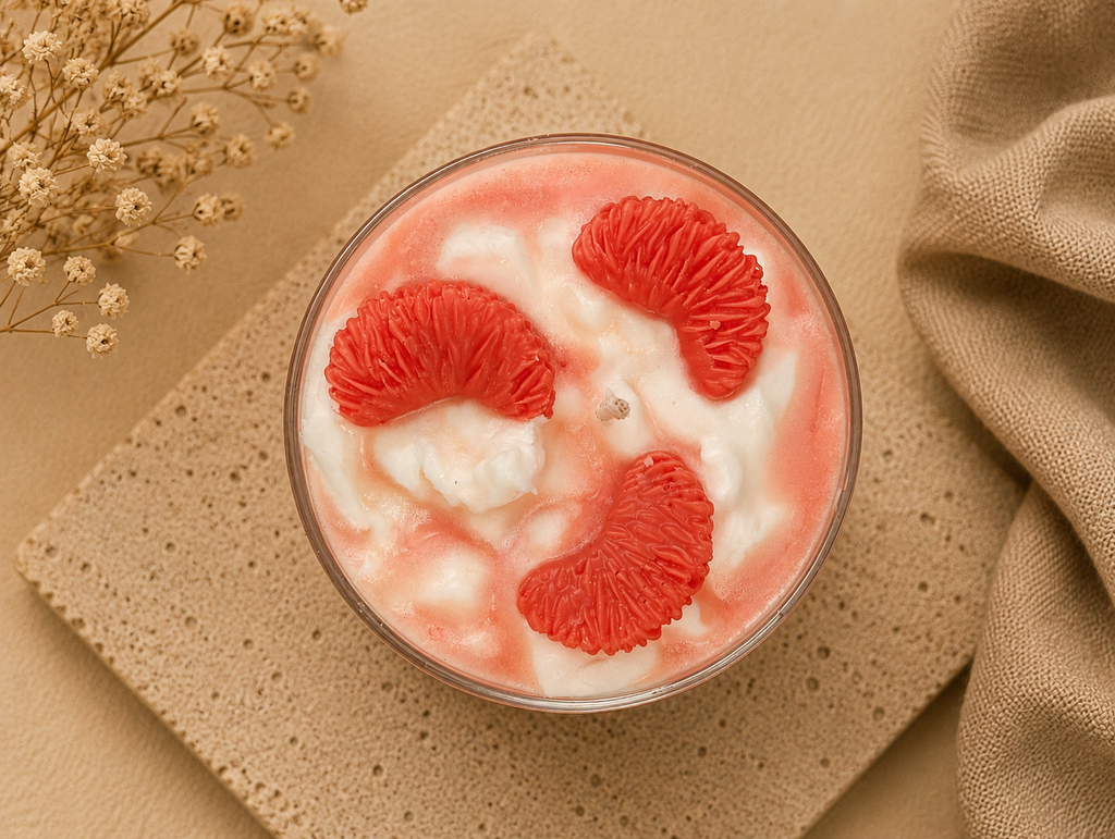 Mango Bliss Dessert Candle | Tropical Fruity Scent
