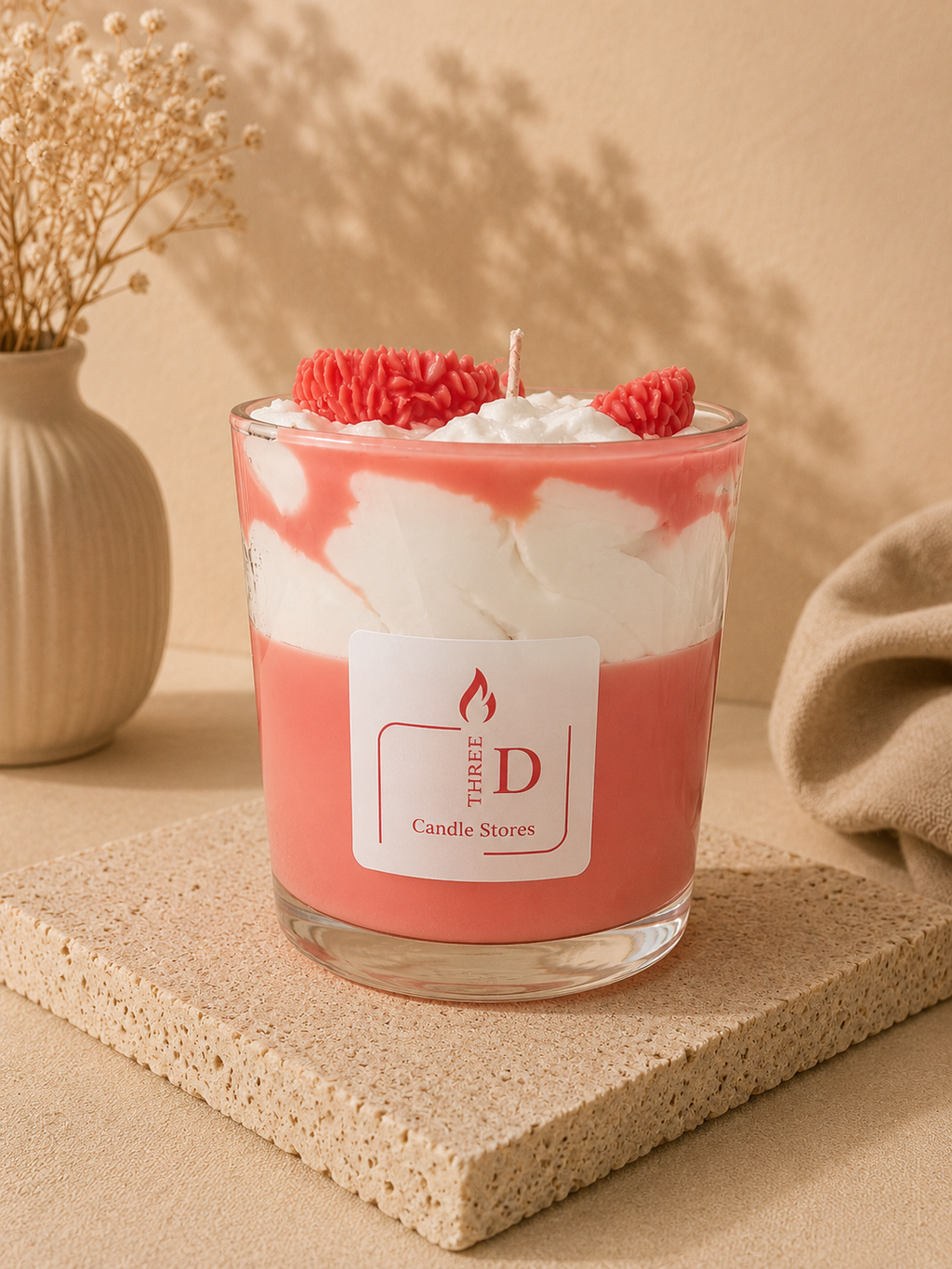 Mango Bliss Dessert Candle | Tropical Fruity Scent
