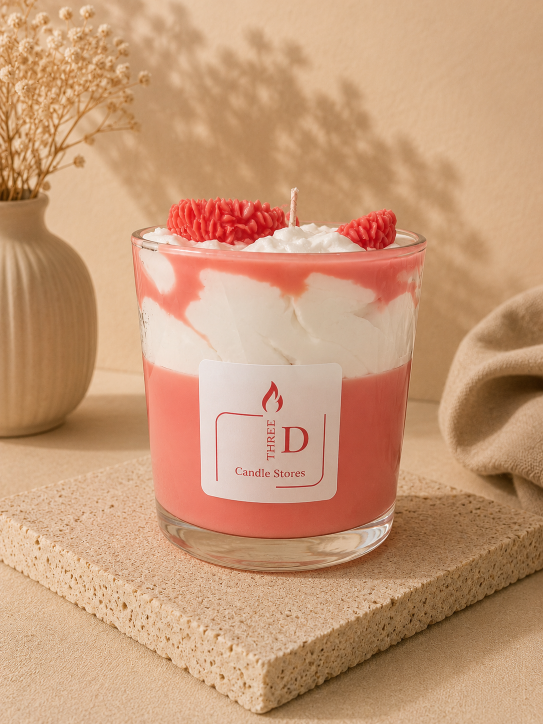 Mango Bliss Dessert Candle | Tropical Fruity Scent